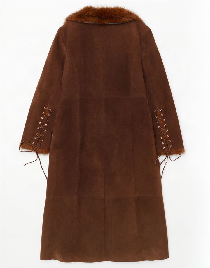 Soprabito Donna Scamosciato Conbipel IT 48 XL Pelle Marrone