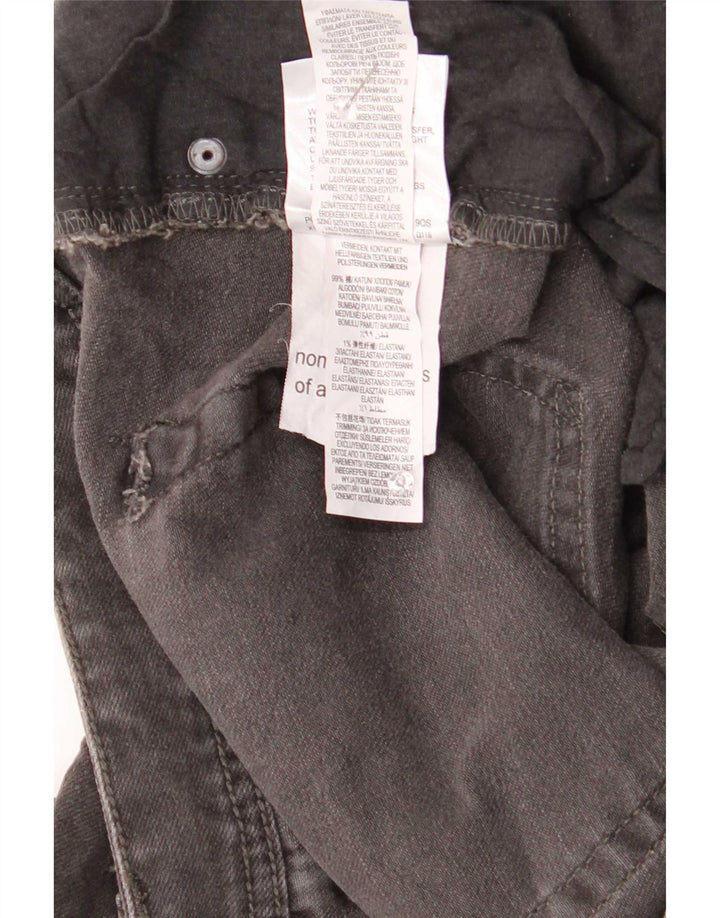 Jeans slim da uomo Marks & Spencer W38 L27 cotone grigio