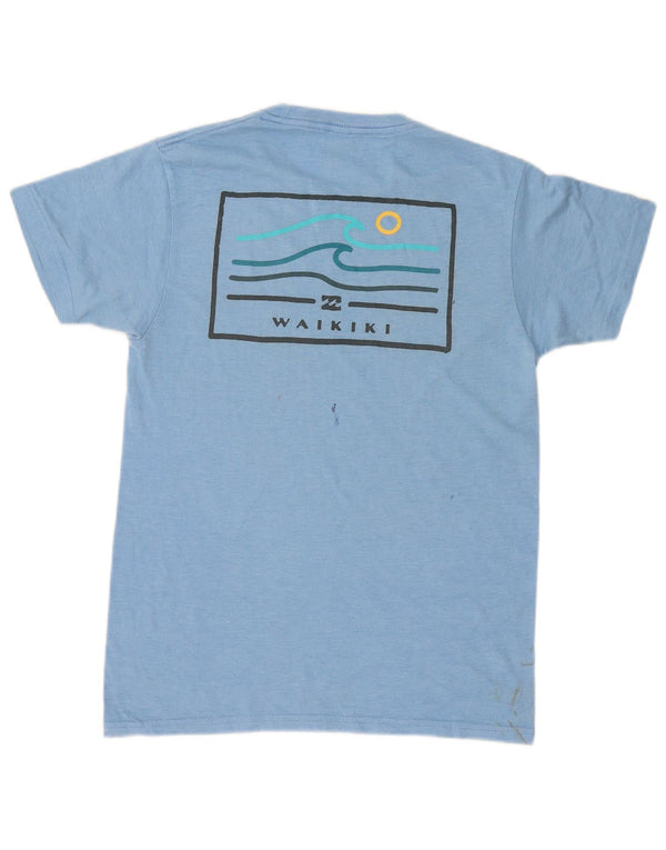 Maglietta grafica da uomo Billabong Top piccola in cotone blu