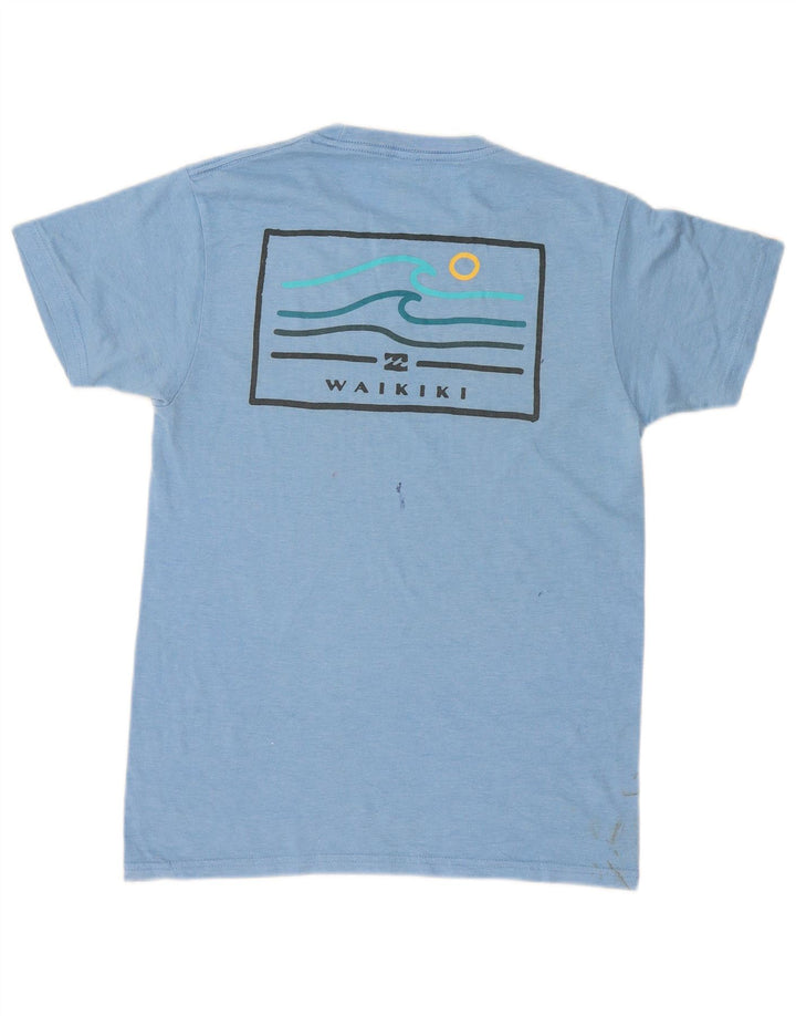 Maglietta grafica da uomo Billabong Top piccola in cotone blu