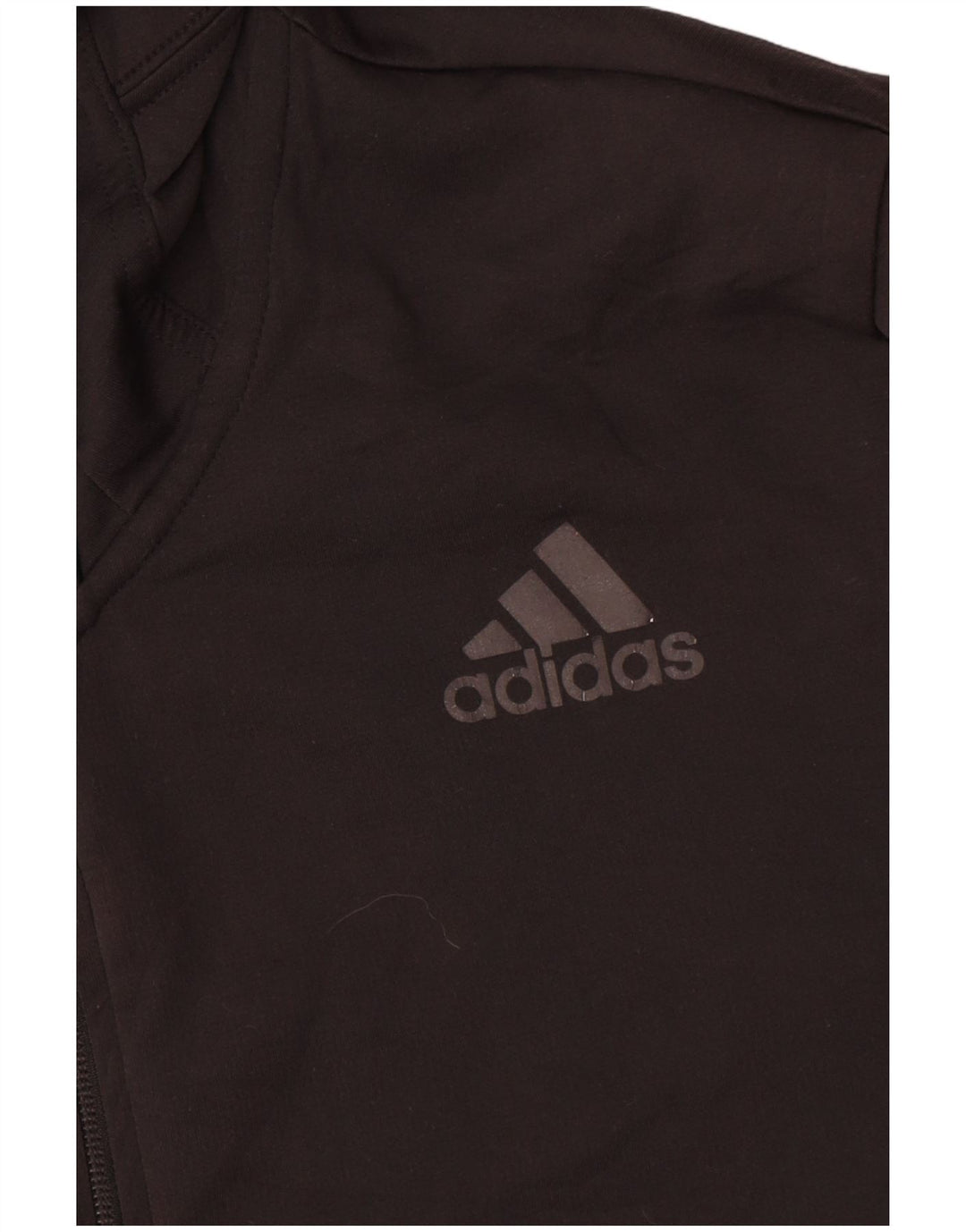 Giacca da ginnastica con cappuccio da uomo Adidas Medium nera