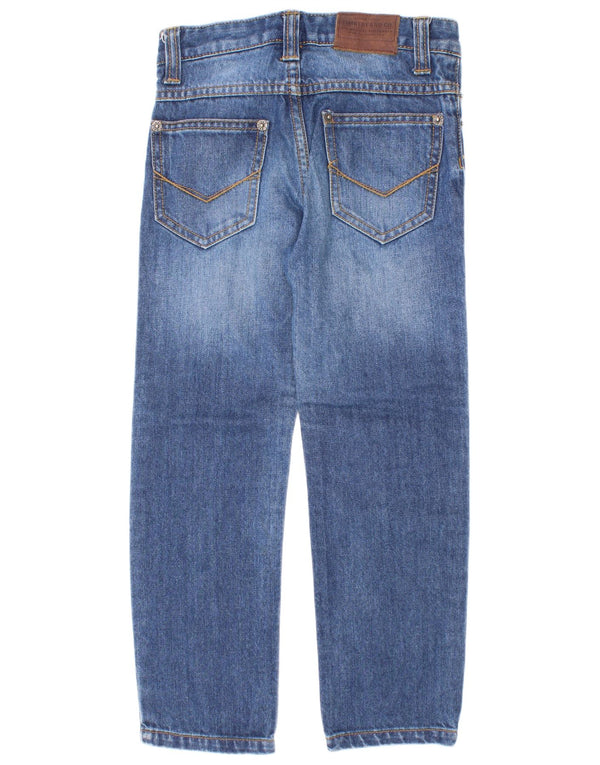 Jeans dritti per ragazzi Timberland 5-6 anni W22 L19 cotone blu