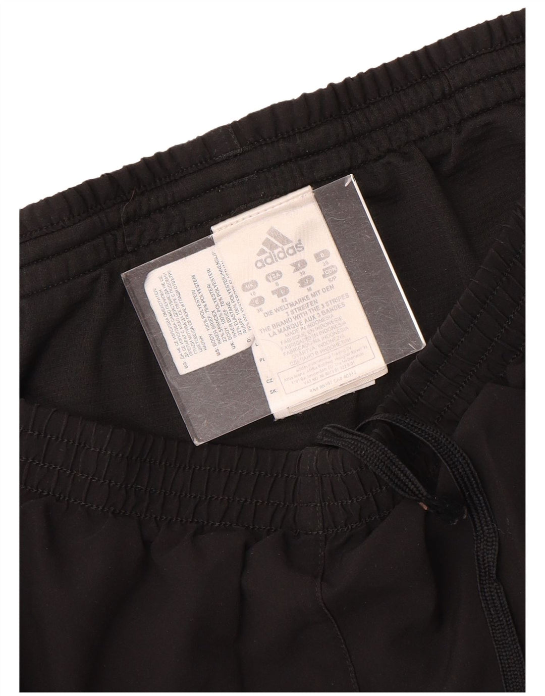 Pantaloncini sportivi Adidas da donna UK 10 piccoli neri