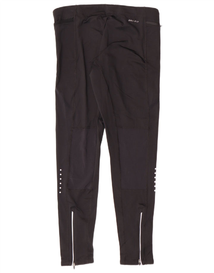 Leggings Nike Dri Fit da donna UK 12 medio nero poliestere