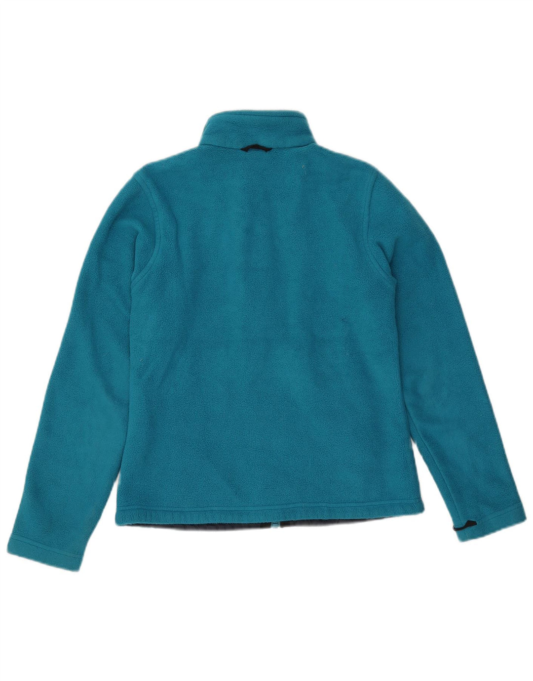 Jack Wolfskin Womens Liner Fleece Jacket UK 10 Small Blu Poliestere
