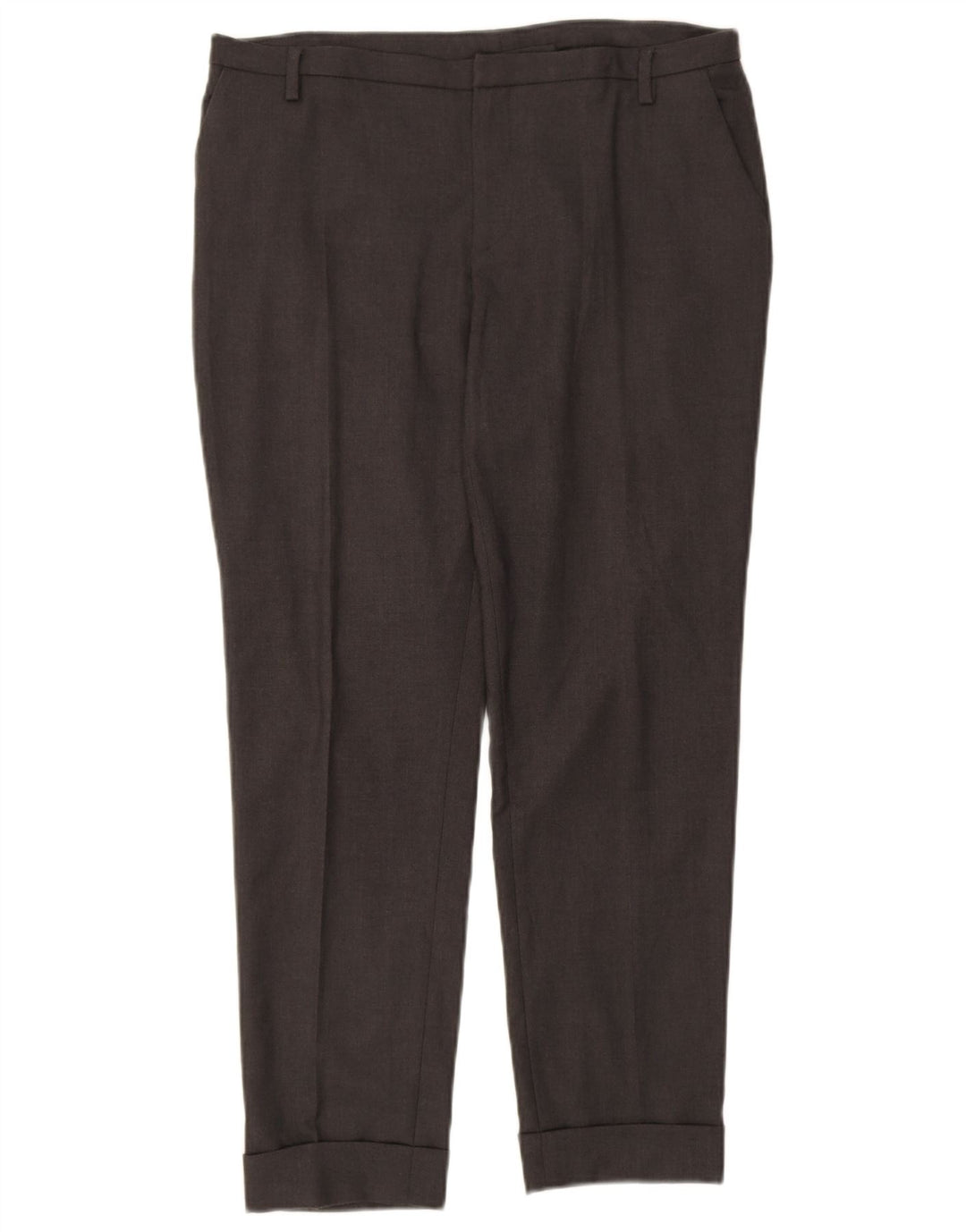 LIU JO Womens Slim Chino Trousers W29 L27 Grey Polyester