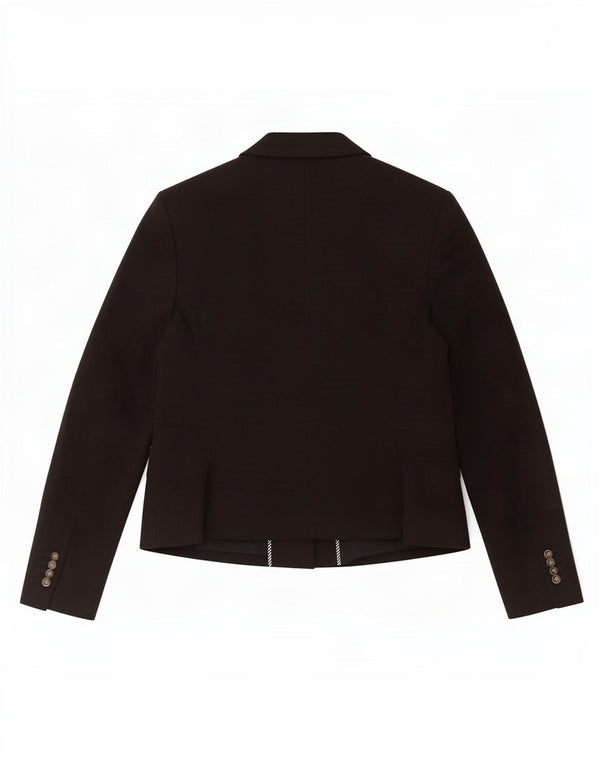 Giacca blazer da donna su misura Marks & Spencer UK 12 media nera