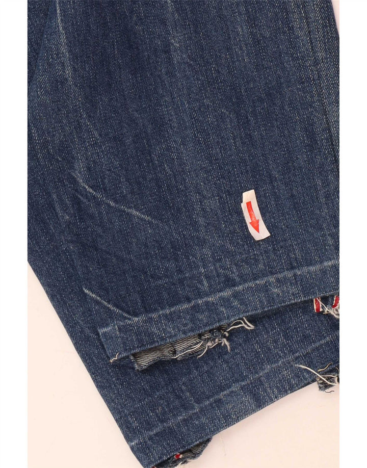 Replay Jeans slim invecchiati da uomo W34 L34 in cotone blu