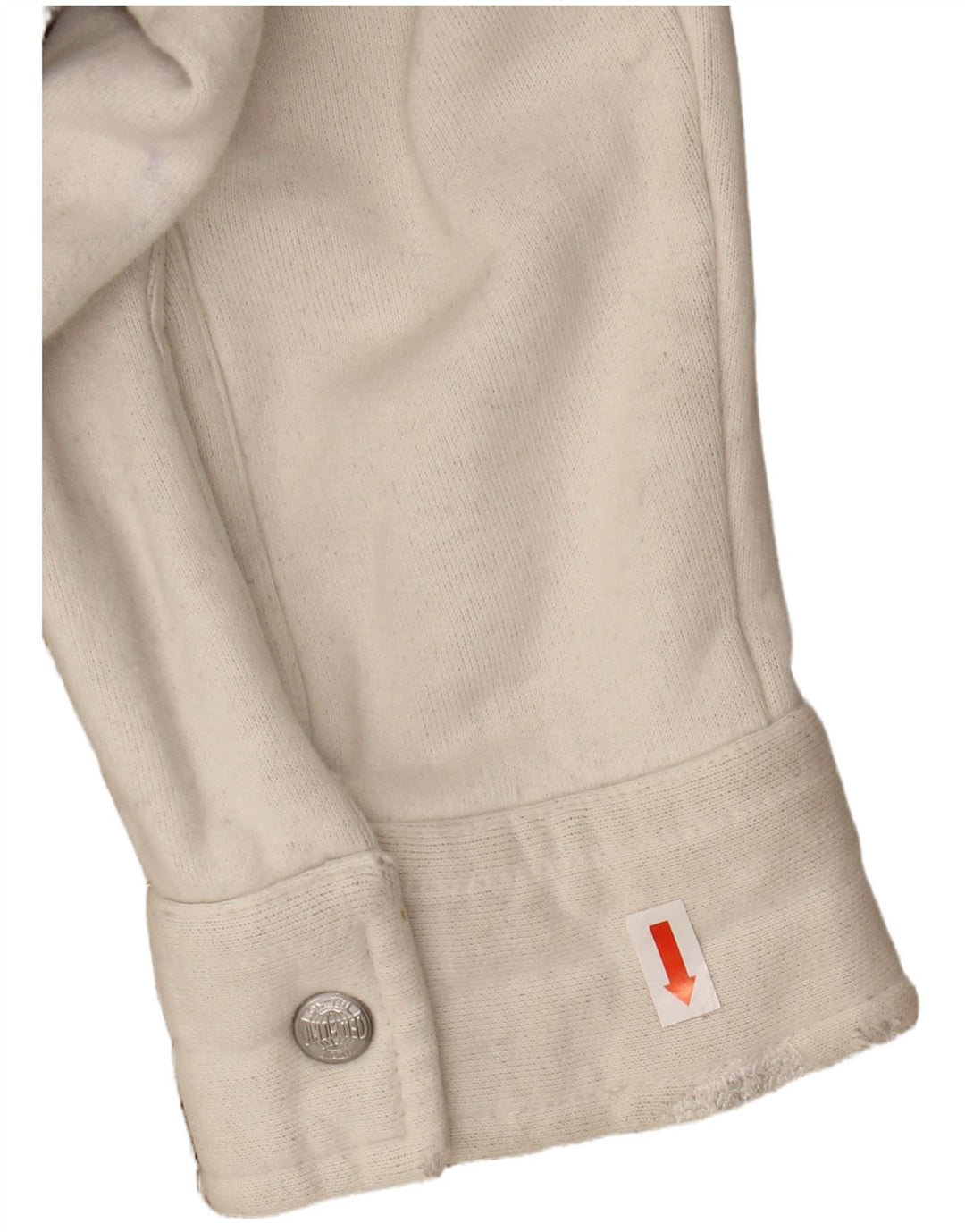 Giubbotto bomber grafico da uomo VINTAGE UK 44 2XL Lana a righe beige