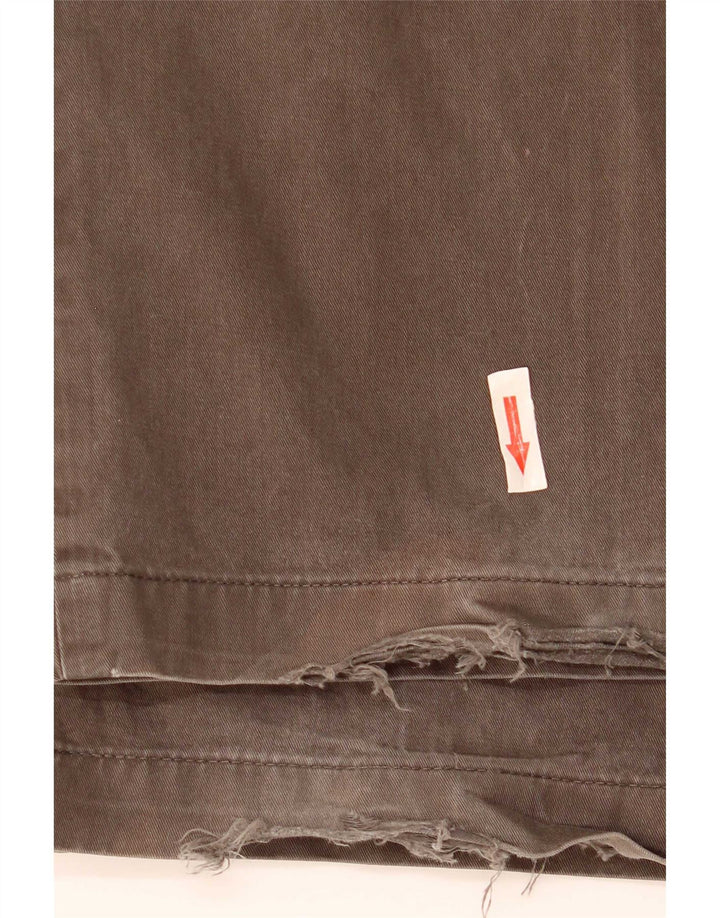 Pantaloni chino regolari da uomo Marks & Spencer W36 L31 cotone kaki