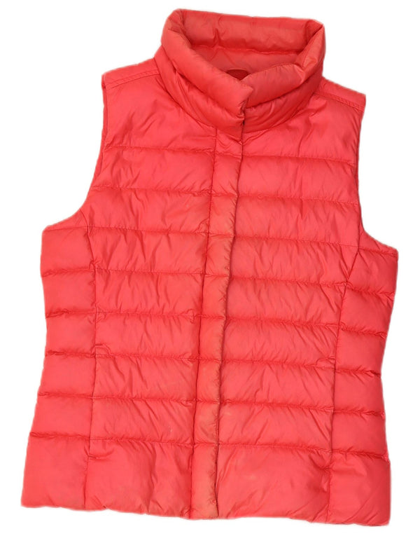 Gilet imbottito da donna Timberland UK 14 nylon rosa medio