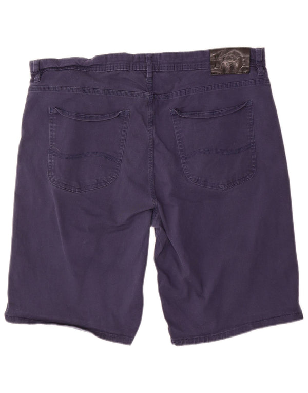 Pantaloncini casual da uomo Lee grandi W36 in cotone blu navy
