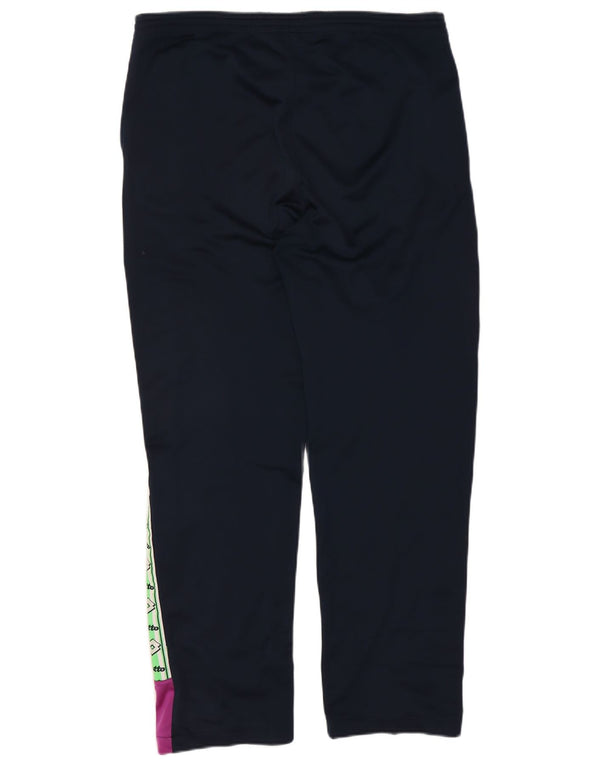 Pantaloni da tuta grafici da uomo Lotto Large color block blu navy