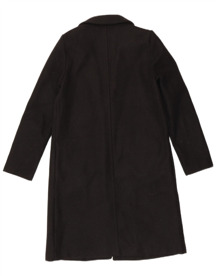 Soprabito Aperto da Donna ZARA UK 10 Small Nero Poliestere