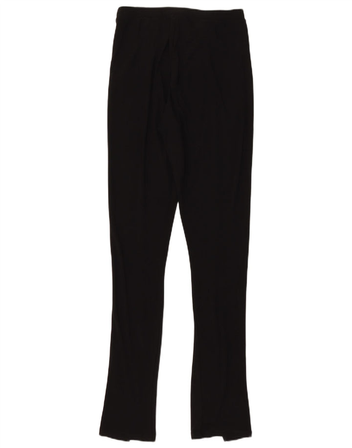Pantaloni casual slim da donna Zara medi W28 L34 poliestere nero