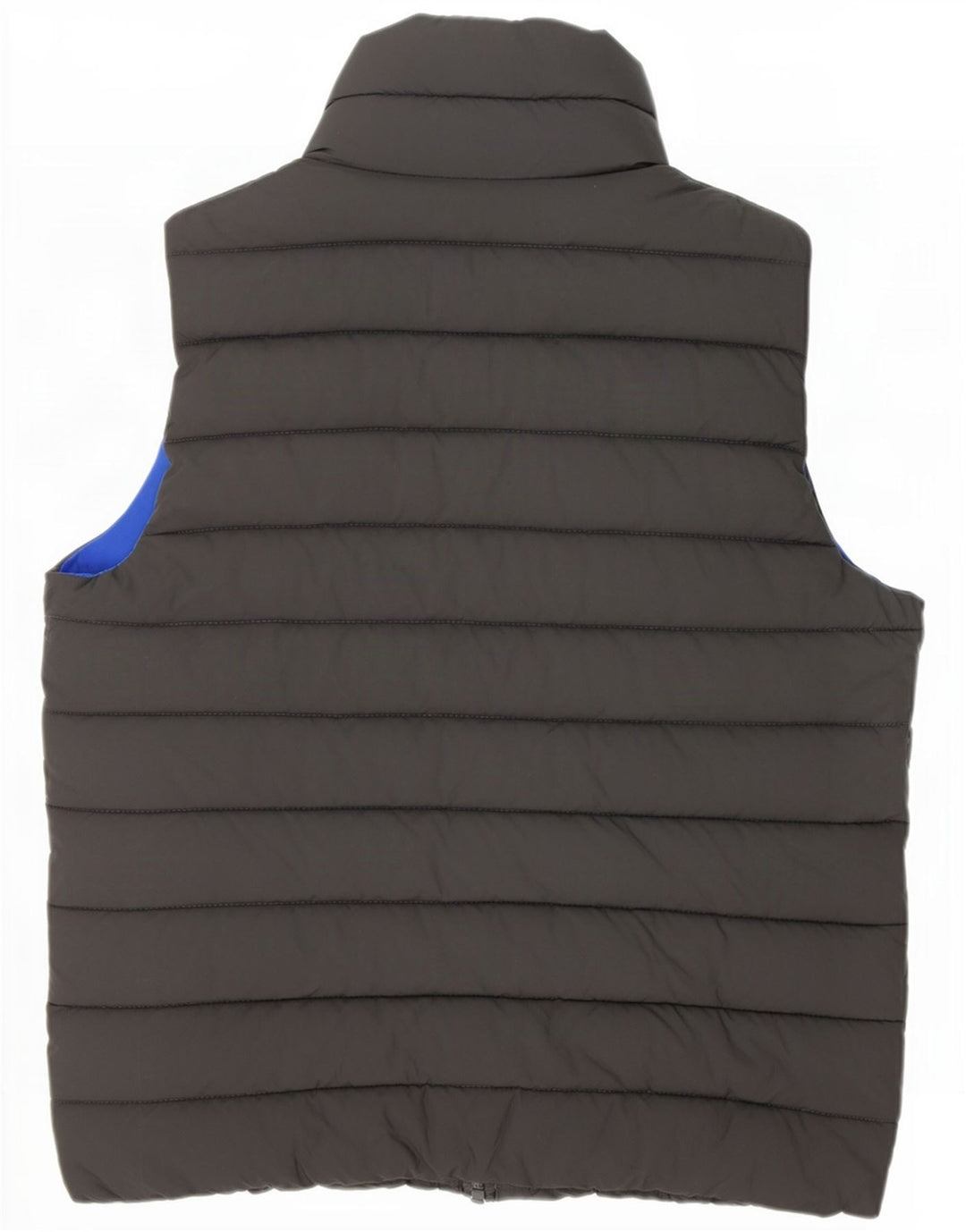 Gilet imbottito da uomo Hollister UK 36 piccolo poliestere grigio