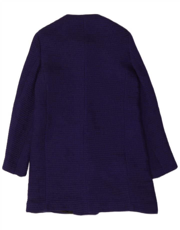 Cappotto Zara da donna UK 10 piccolo blu navy