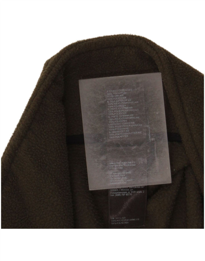 THE NORTH FACE Giacca in pile da uomo UK 36 Small Poliestere kaki