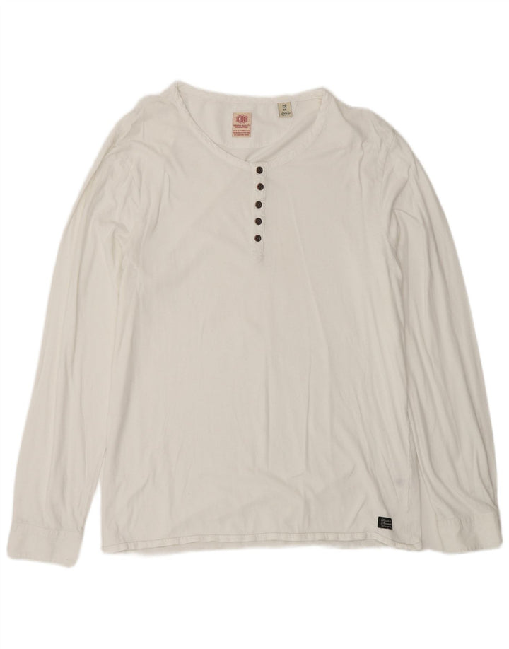 Maglia a maniche lunghe da donna Scotch & Soda UK 18 XL Bianca