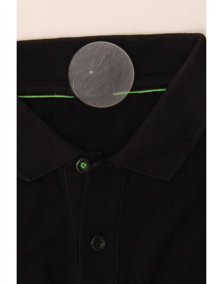 Polo Hugo Boss da uomo vestibilità regolare media nera