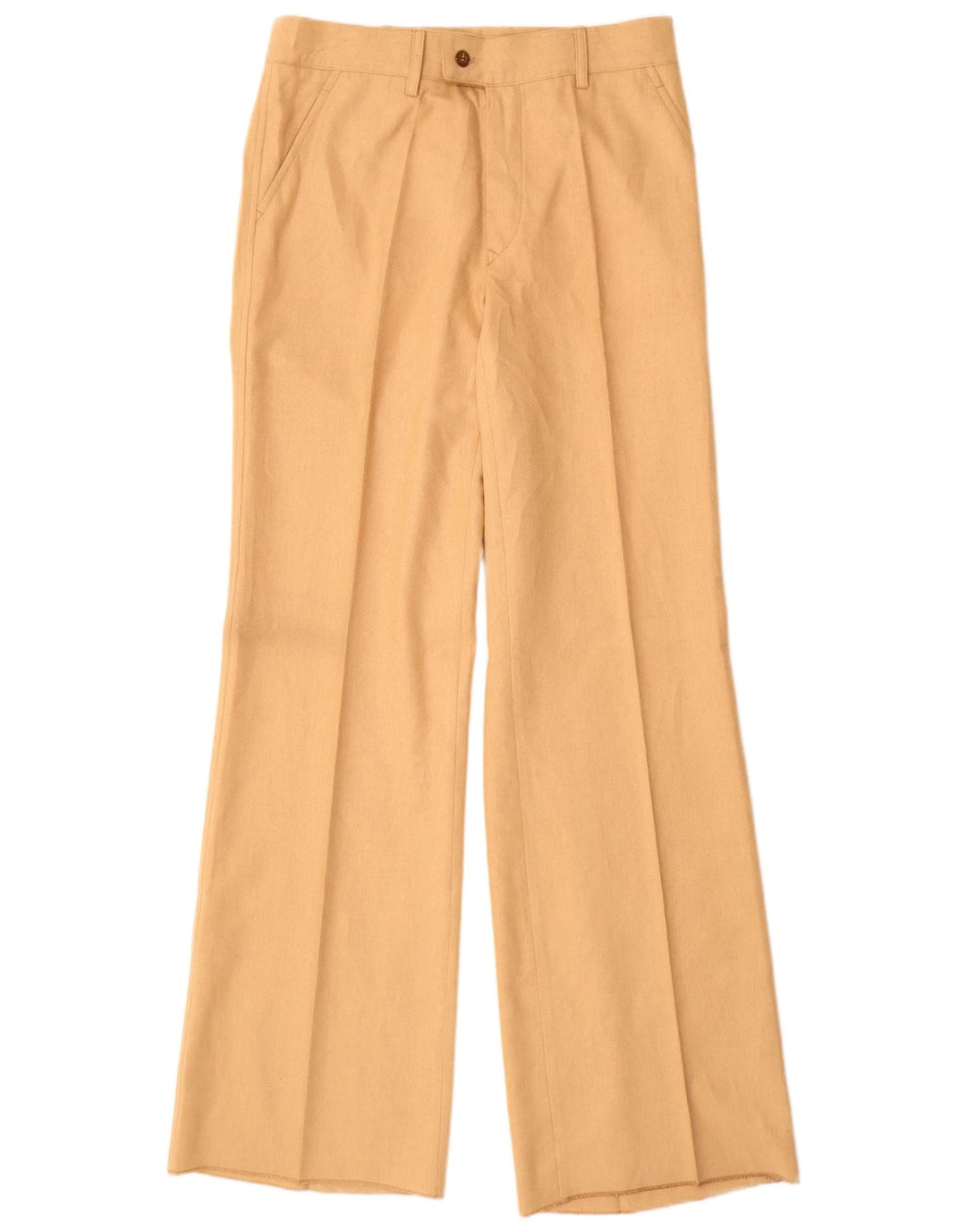 Set da 2 pezzi da donna VINTAGE UK 12 medio W28 L34 Beige