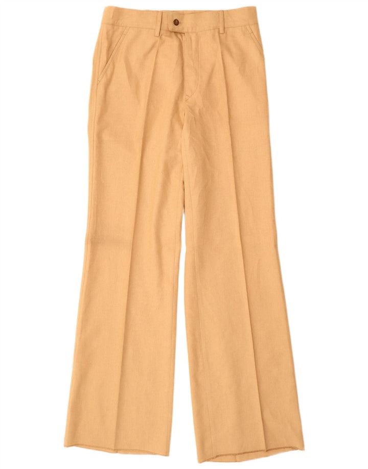 Set da 2 pezzi da donna VINTAGE UK 12 medio W28 L34 Beige