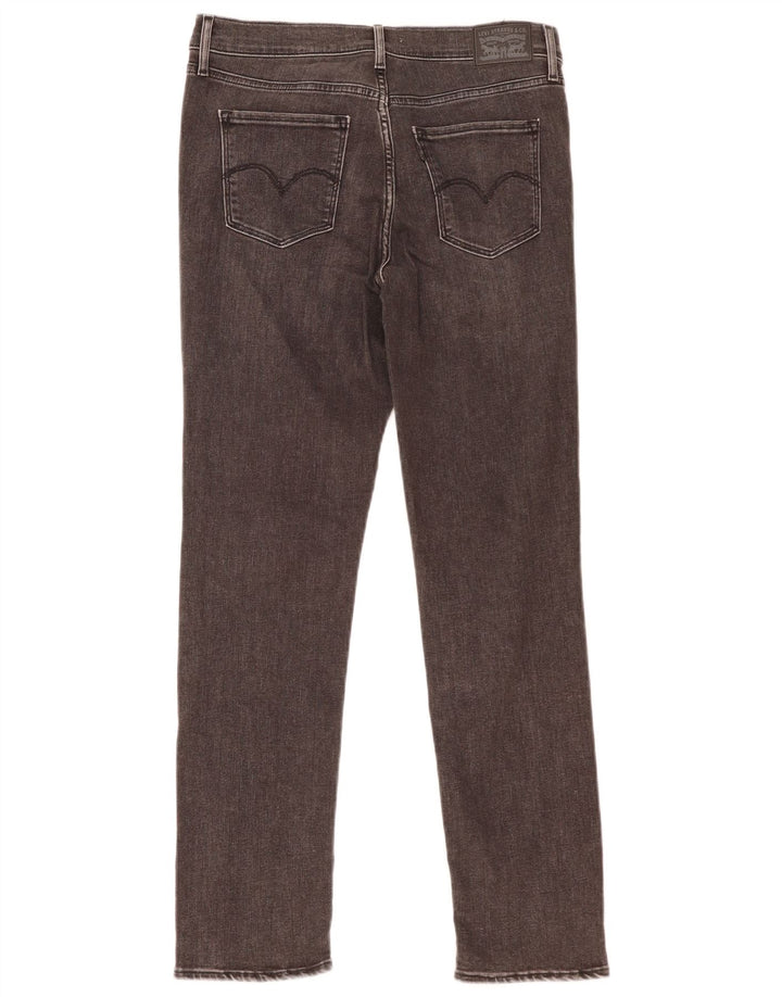 Levi's Donna 312 Shaping Slim Jeans W31 L29 Cotone Grigio