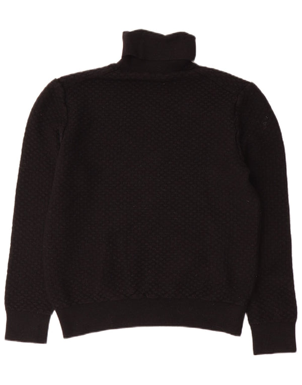 Maglione maglione a collo alto da donna TRUSSARDI UK 20 2XL Nero