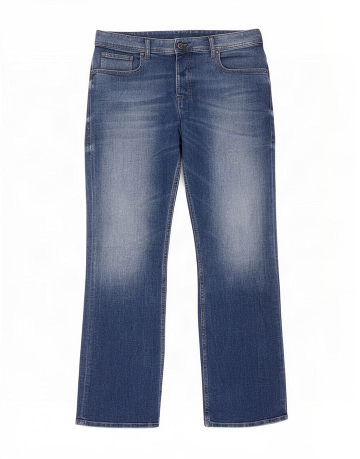 Diesel Jeans Zatiny Regular Bootcut da Uomo W36 L30 Cotone Blu