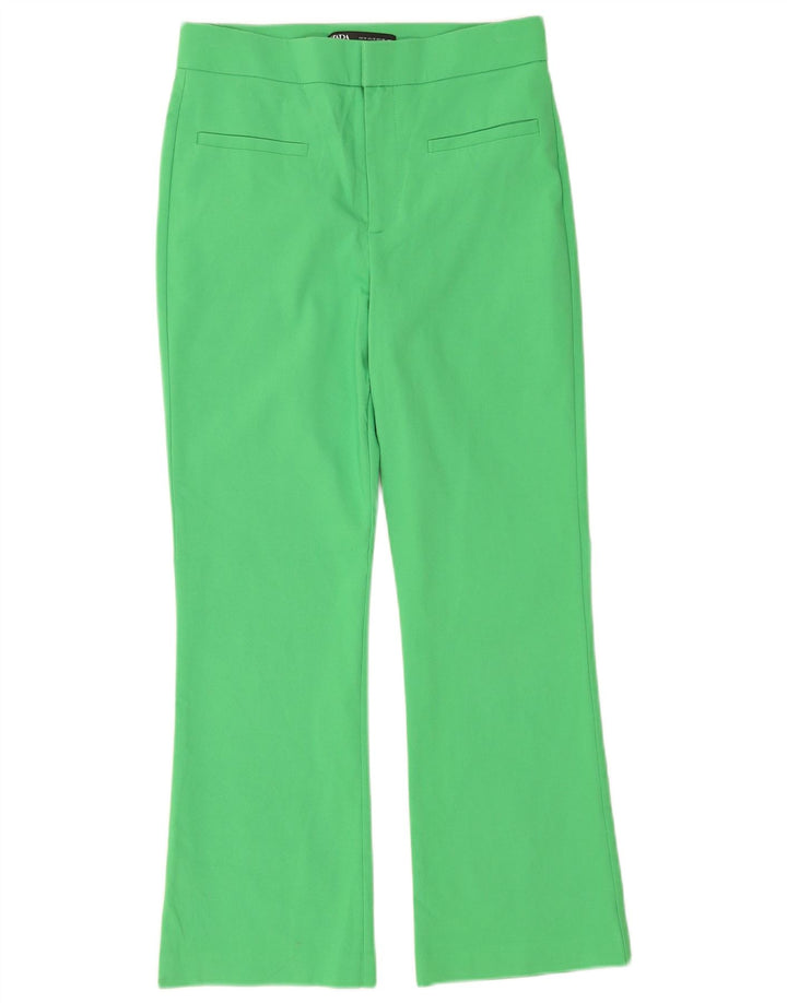 Pantaloni corti Bootcut da donna Zara medi W28 L25 verdi