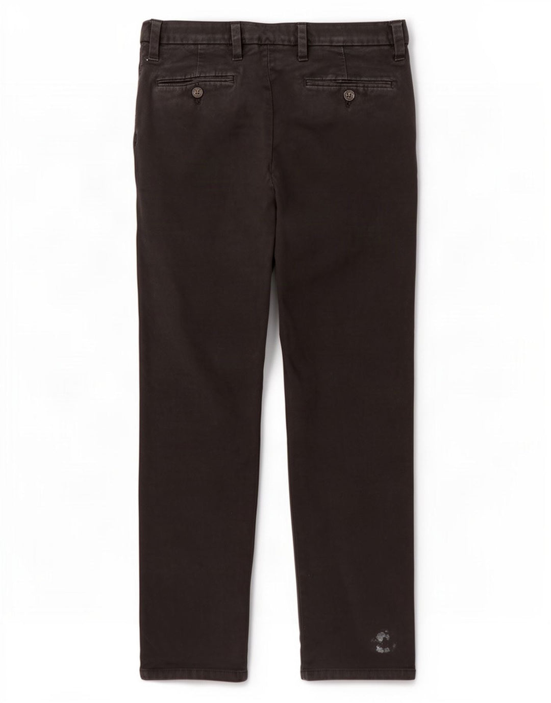 Pantaloni chino regolari dritti da uomo Marks & Spencer W34 L29 cotone nero