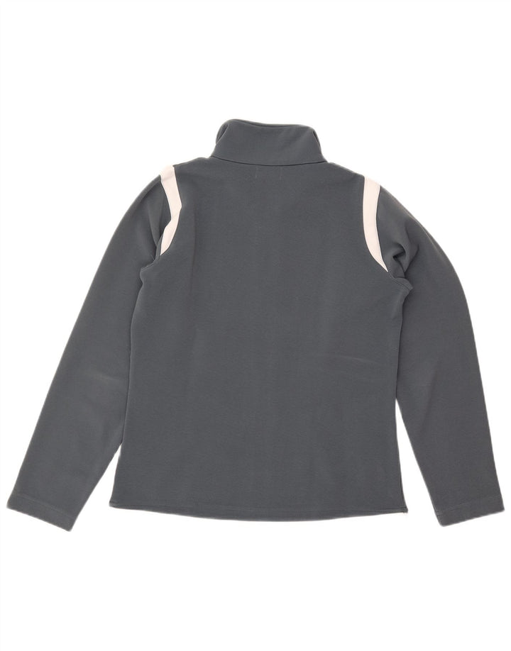 Giacca da tuta da donna KAPPA UK 14 Poliestere color block grigio medio