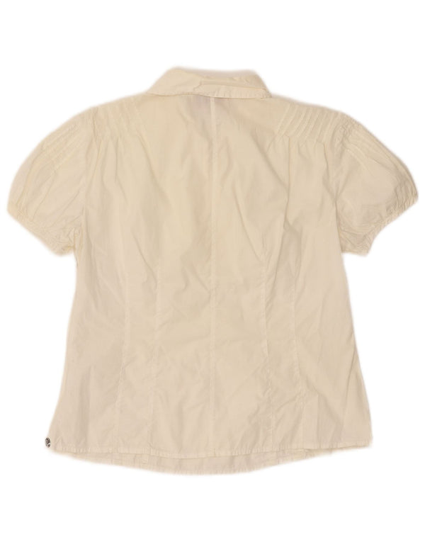 Camicetta da donna Marlboro Classics Top EU 44 XL Cotone bianco