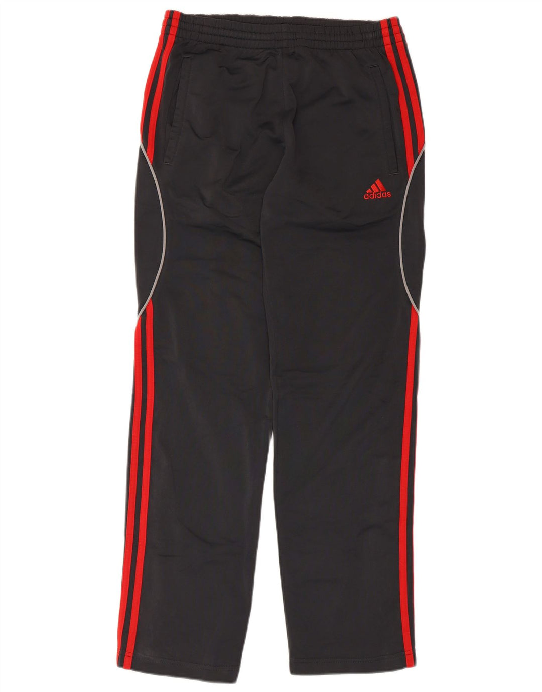 Pantaloni da tuta da uomo Adidas UK 34/36 Small Grigio Poliestere