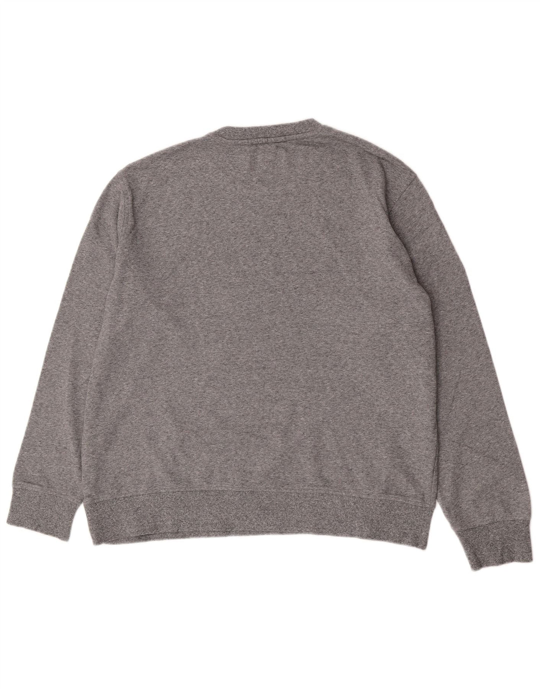 Felpa da uomo Marks & Spencer Maglione 2XL Cotone chiazzato grigio