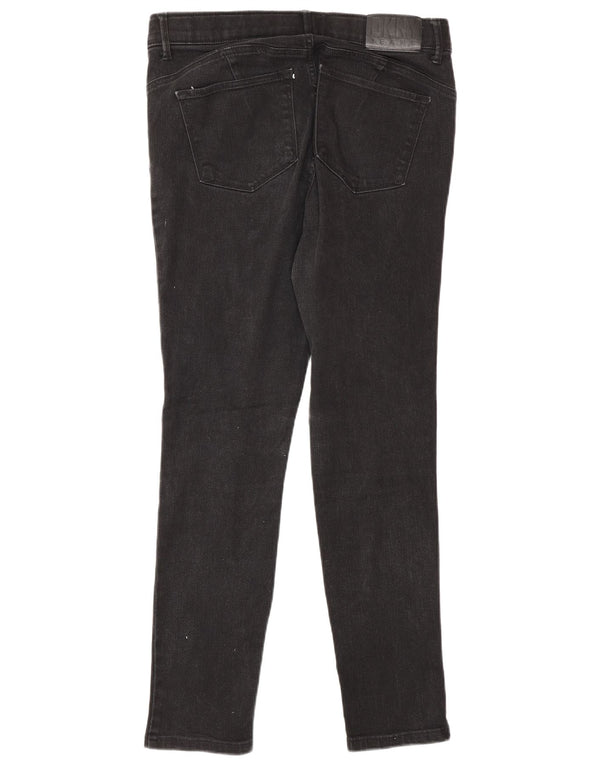 Jeans skinny modellanti Bleecker da donna Dkny W30 L28 cotone grigio