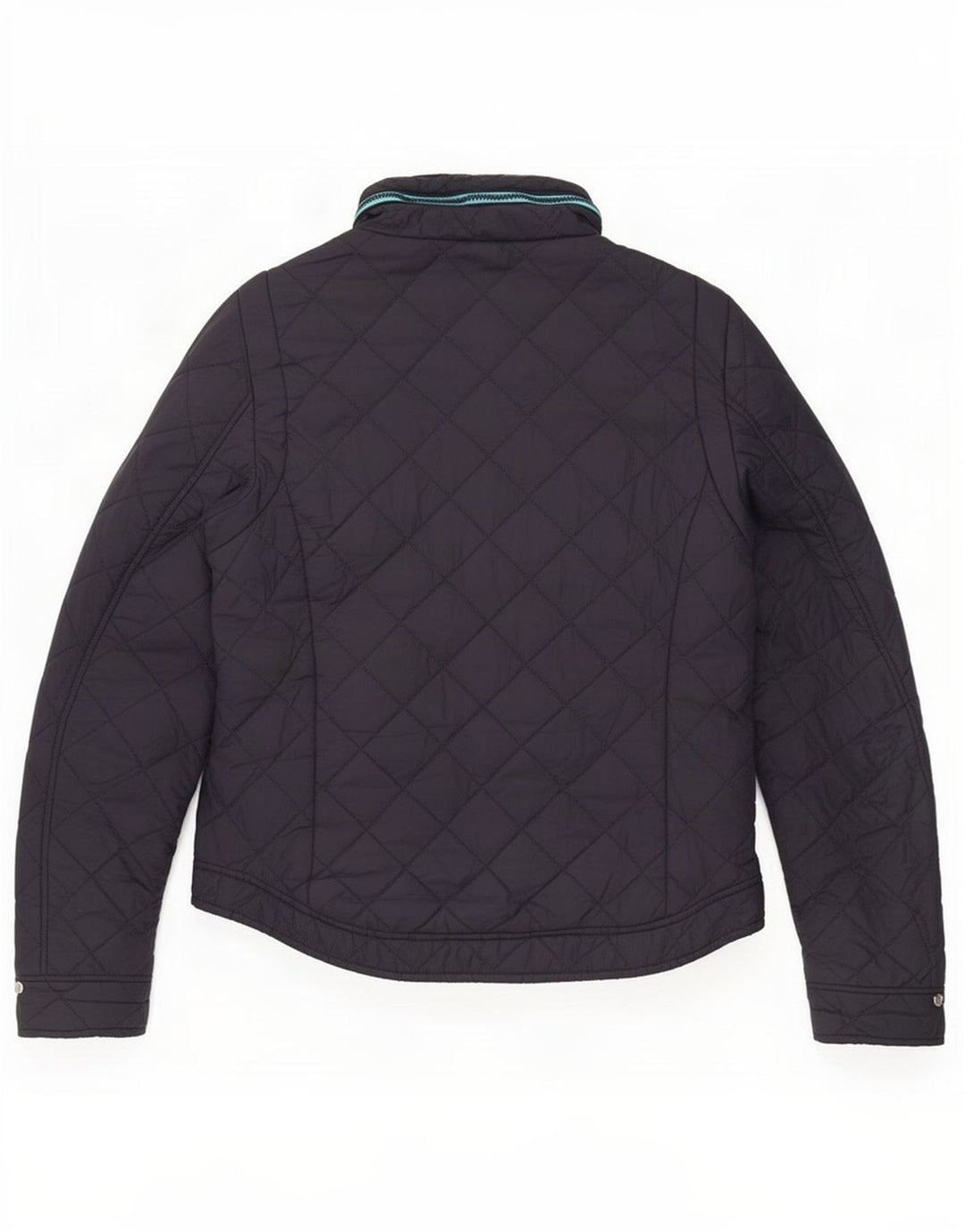 Giacca trapuntata con cappuccio da uomo Superdry UK 38 nylon blu navy medio