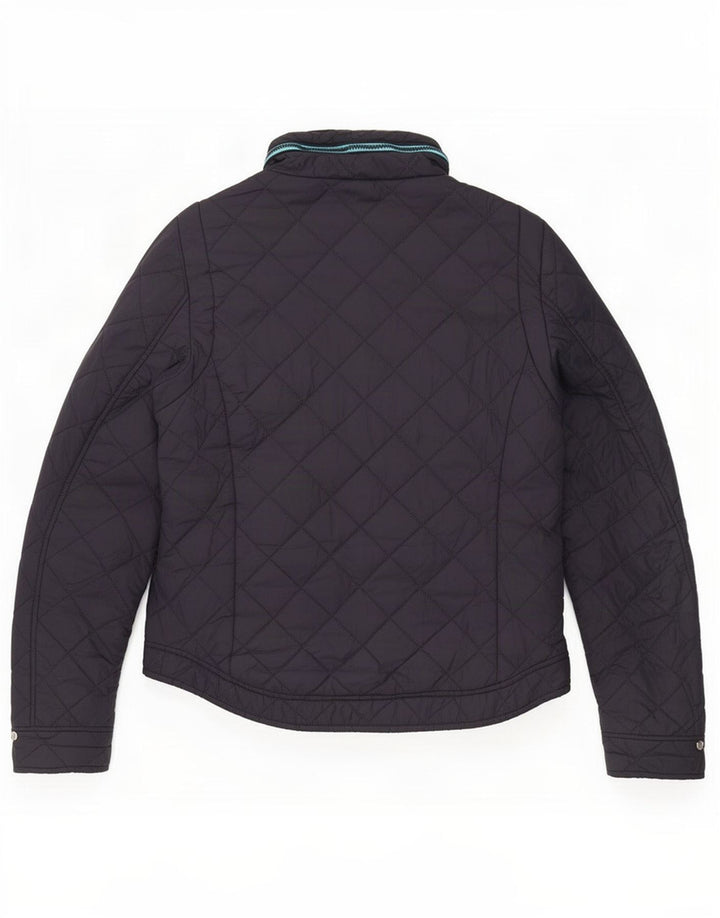 Giacca trapuntata con cappuccio da uomo Superdry UK 38 nylon blu navy medio