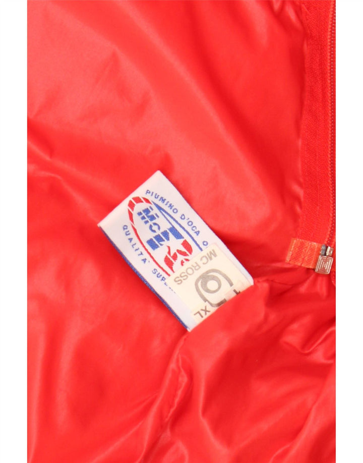Giacca imbottita da uomo MC Ross UK 42 XL rosso poliammide