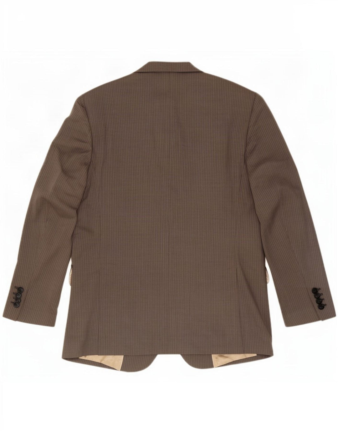 Giacca blazer da uomo a 2 bottoni Massimo Dutti EU 54 XL lana gessata grigia
