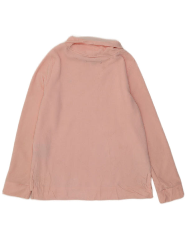 Maglione in pile da donna Tommy Hilfiger UK 14 poliestere rosa medio