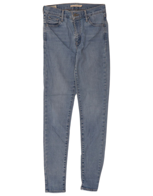 Jeans Levi's da donna 720 super skinny a vita alta W26 L30 cotone blu