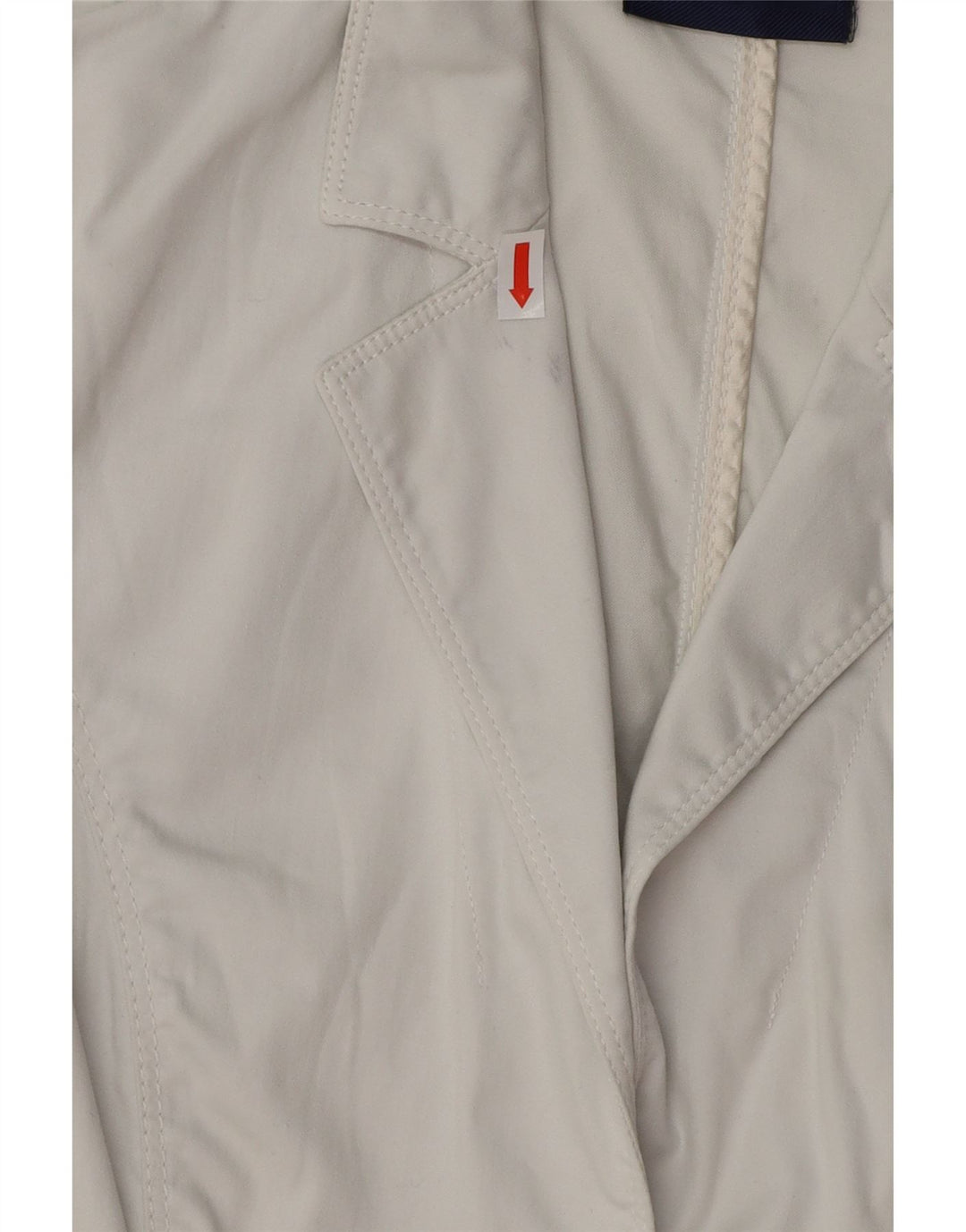 Giacca Blazer 3 Bottoni Donna TRUSSARDI IT 40 Small Cotone Bianco