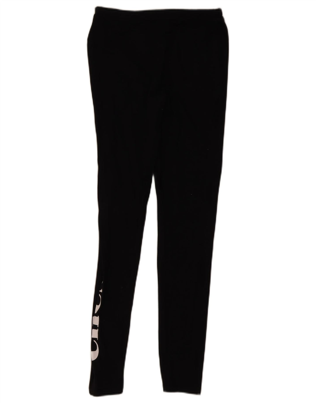 Leggings grafici da donna Ellesse UK 10 piccoli cotone nero