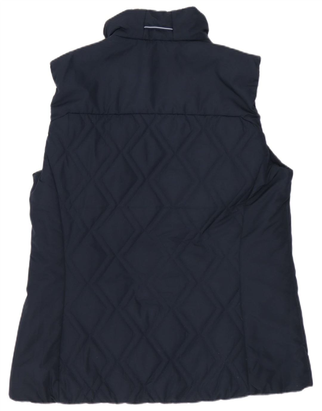 Gilet trapuntato foderato da donna HELLY HANSEN UK 16 grande poliestere blu navy