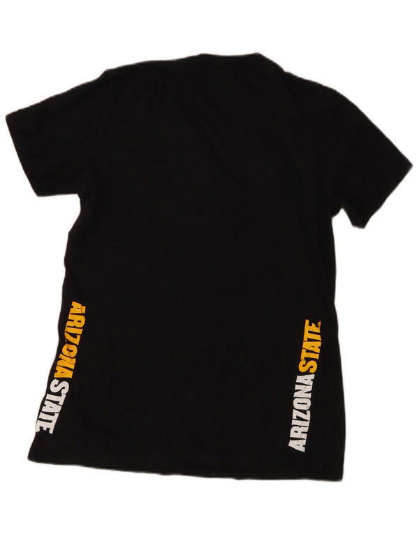 T-shirt grafica da donna Adidas Top UK 10 piccola nera