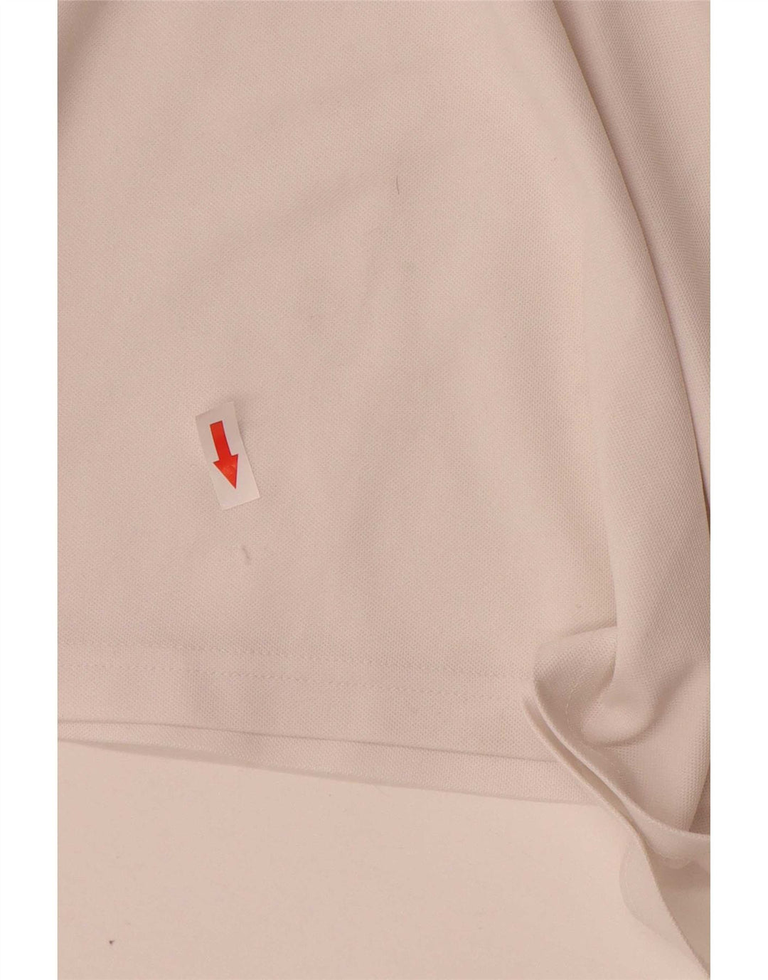 T-shirt Adidas Climalite da uomo Top in poliestere color block bianco medio