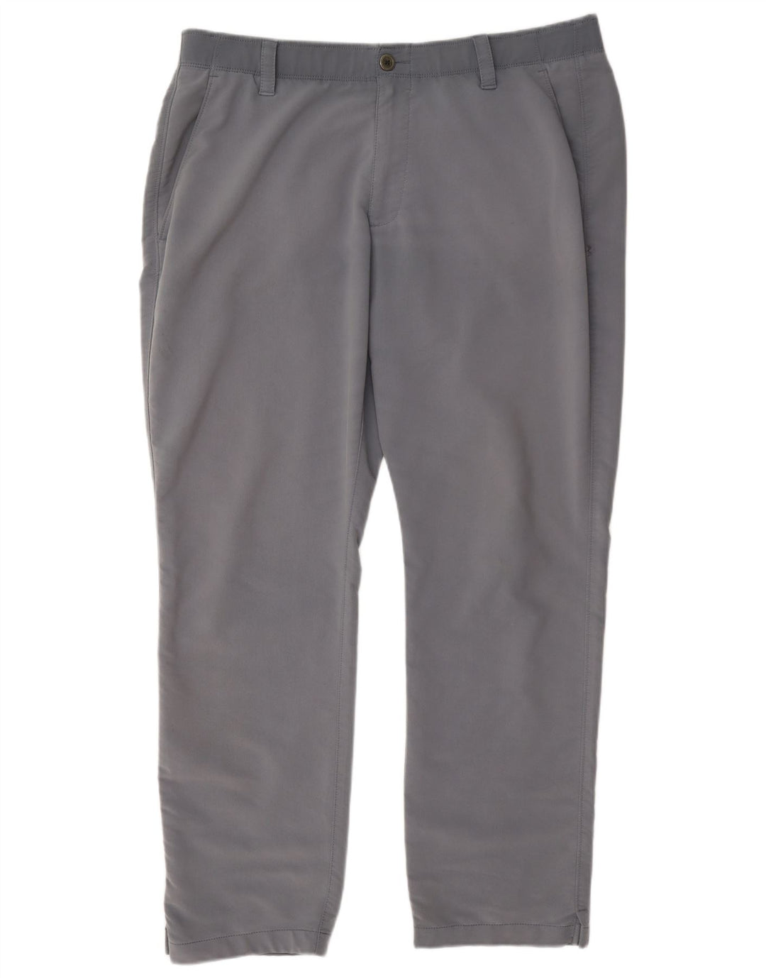 Pantaloni chino dritti da uomo Under Armour W38 L32 Grigi