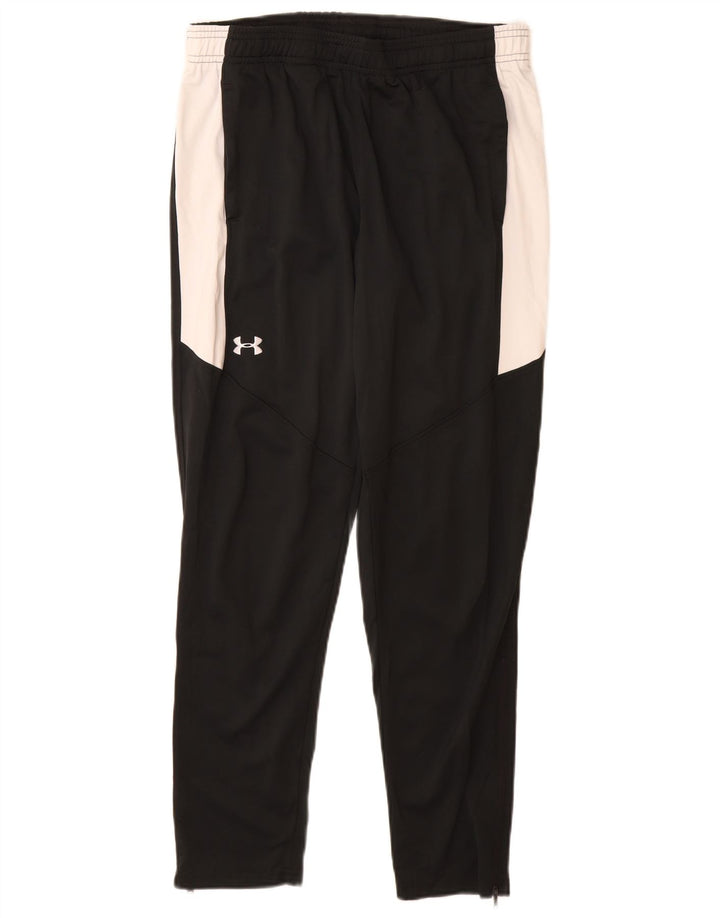 Pantaloni della tuta da ragazzo Under Armour 9-10 anni color block medio nero