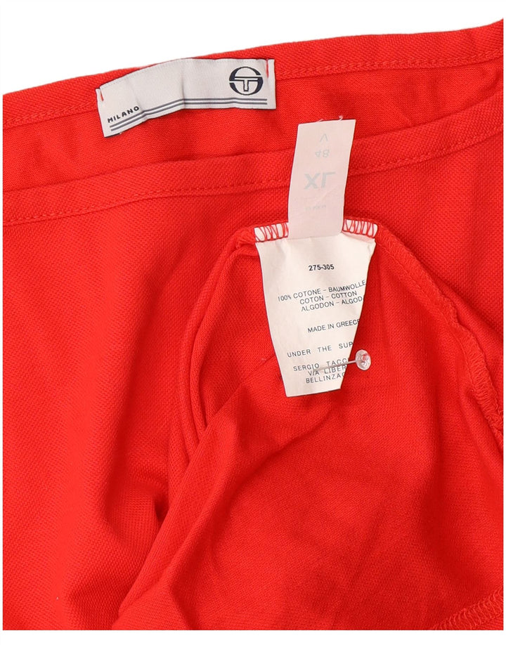 Canotta da donna Sergio Tacchini UK 18 XL rosso cotone